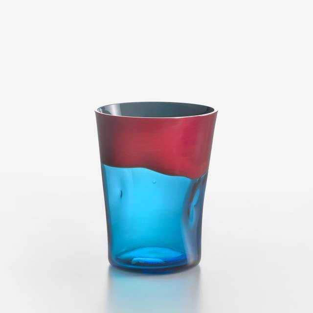 タンブラー イン グラス ライト ブルー