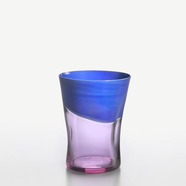 ブルー ピンク グラス