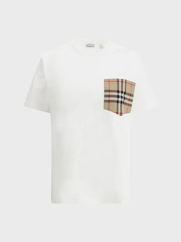 アーカイブ チェック ポケット Tシャツ