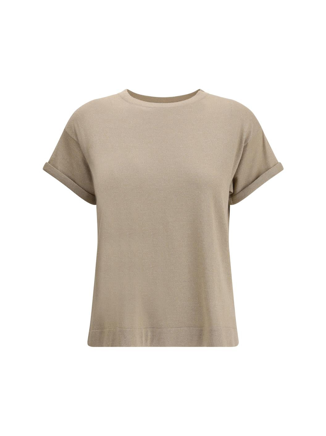 カシミア グリッター Tシャツ