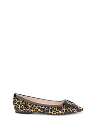 Gommettine Leopard Ballet Flats