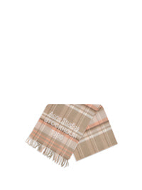 Check Logo Scarf