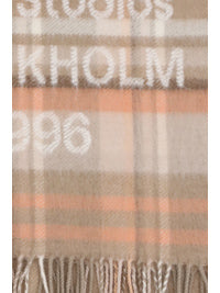 Check Logo Scarf