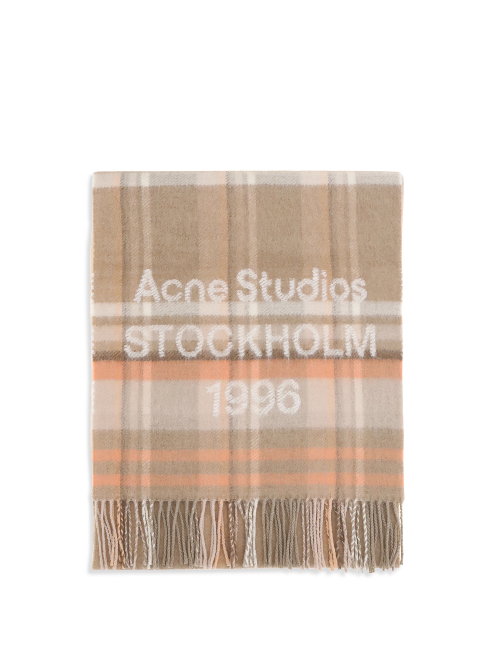 Check Logo Scarf