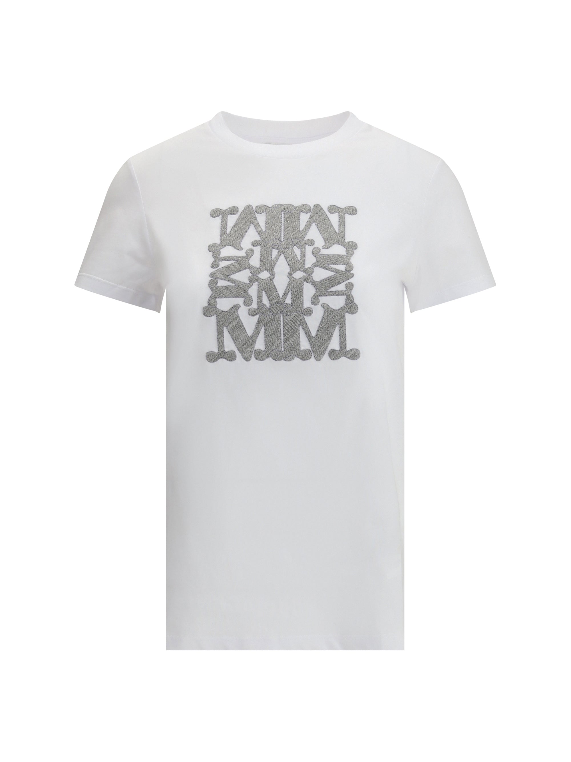 エンブロイダード モノグラム Tシャツ