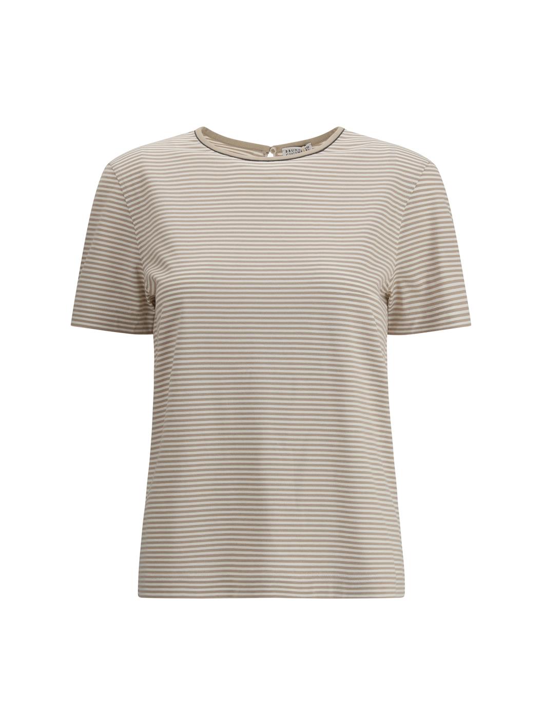 ストライプ ジャージ Tシャツ