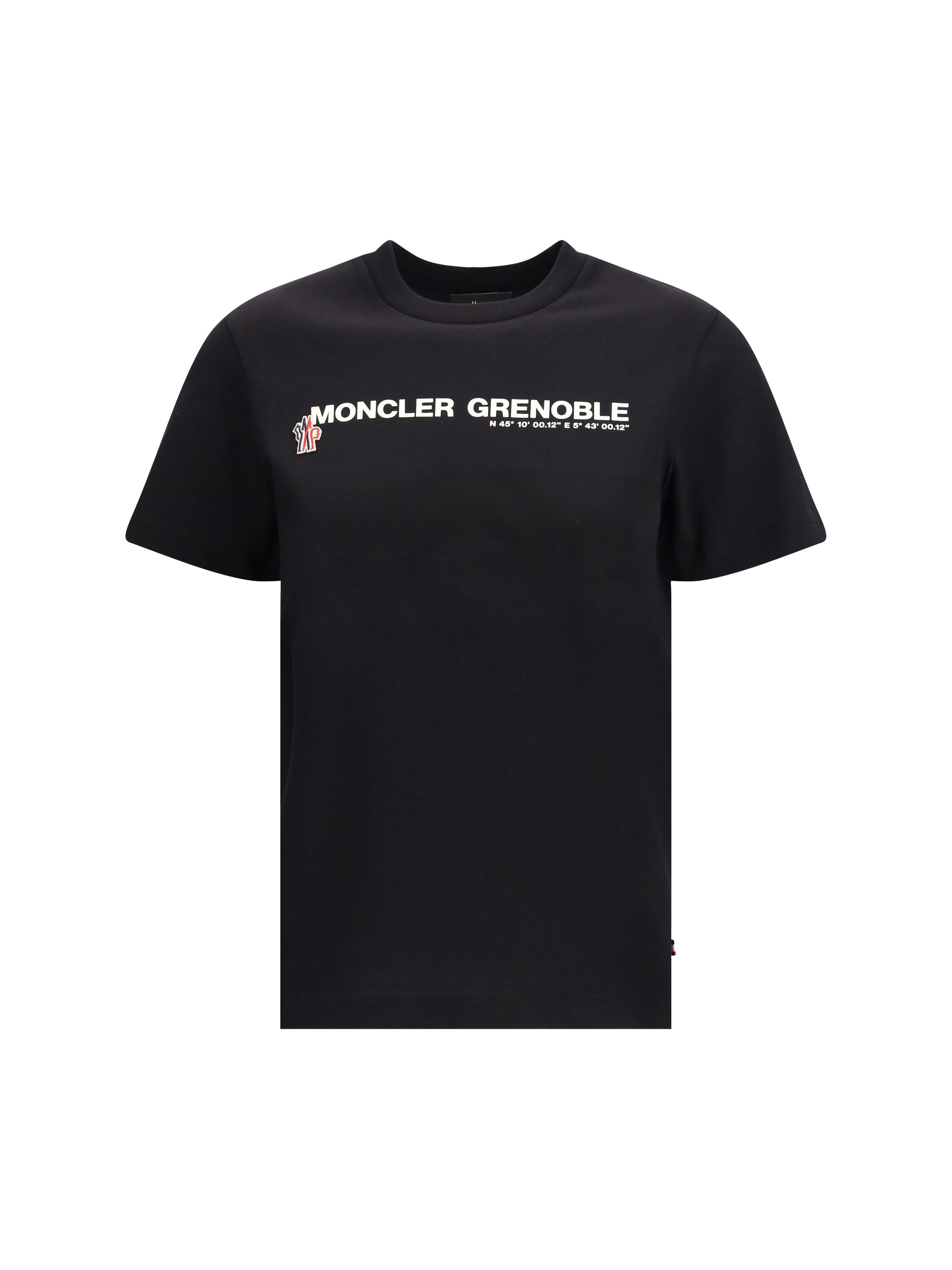 コントラスティング ロゴ Tシャツ