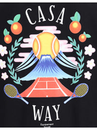 ウェイ マウンテン プリント Tシャツ