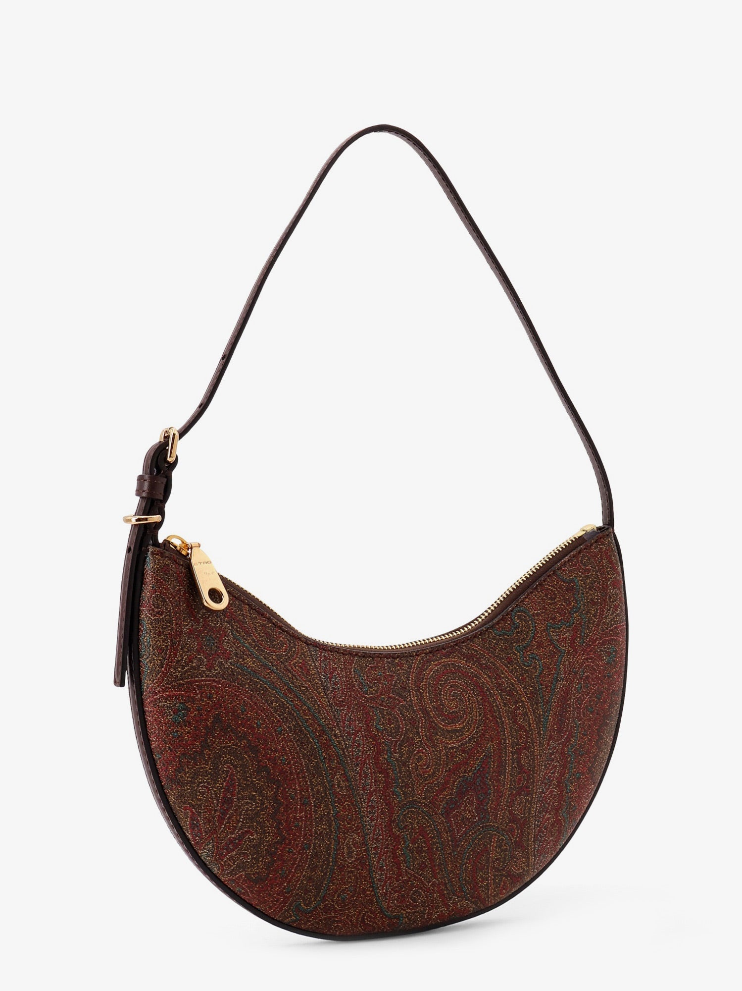 エトロ エッセンシャル HOBO ペイズリー ジャカード ファブリック ショルダー バッグ