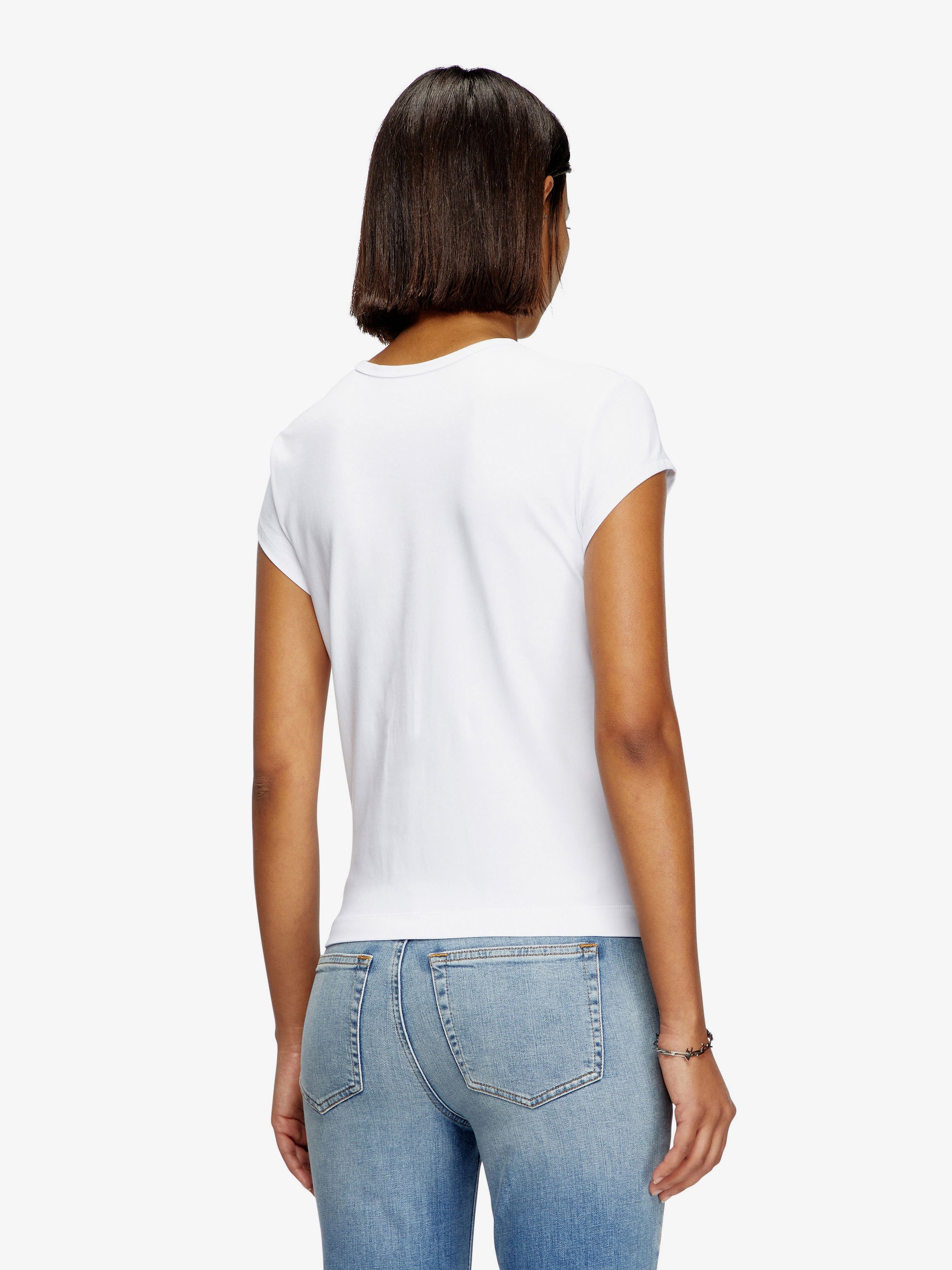 Tシャツ イン ストレッチ コットン