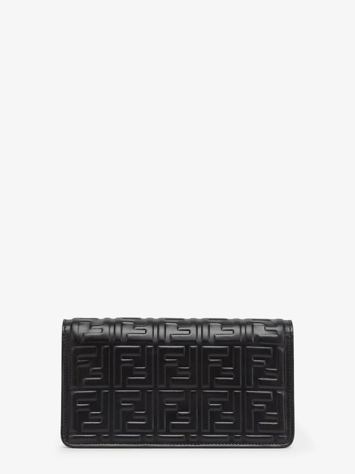 バゲット ウォレット オン チェーン レザー ショルダー バッグ ウィズ FF モチーフ