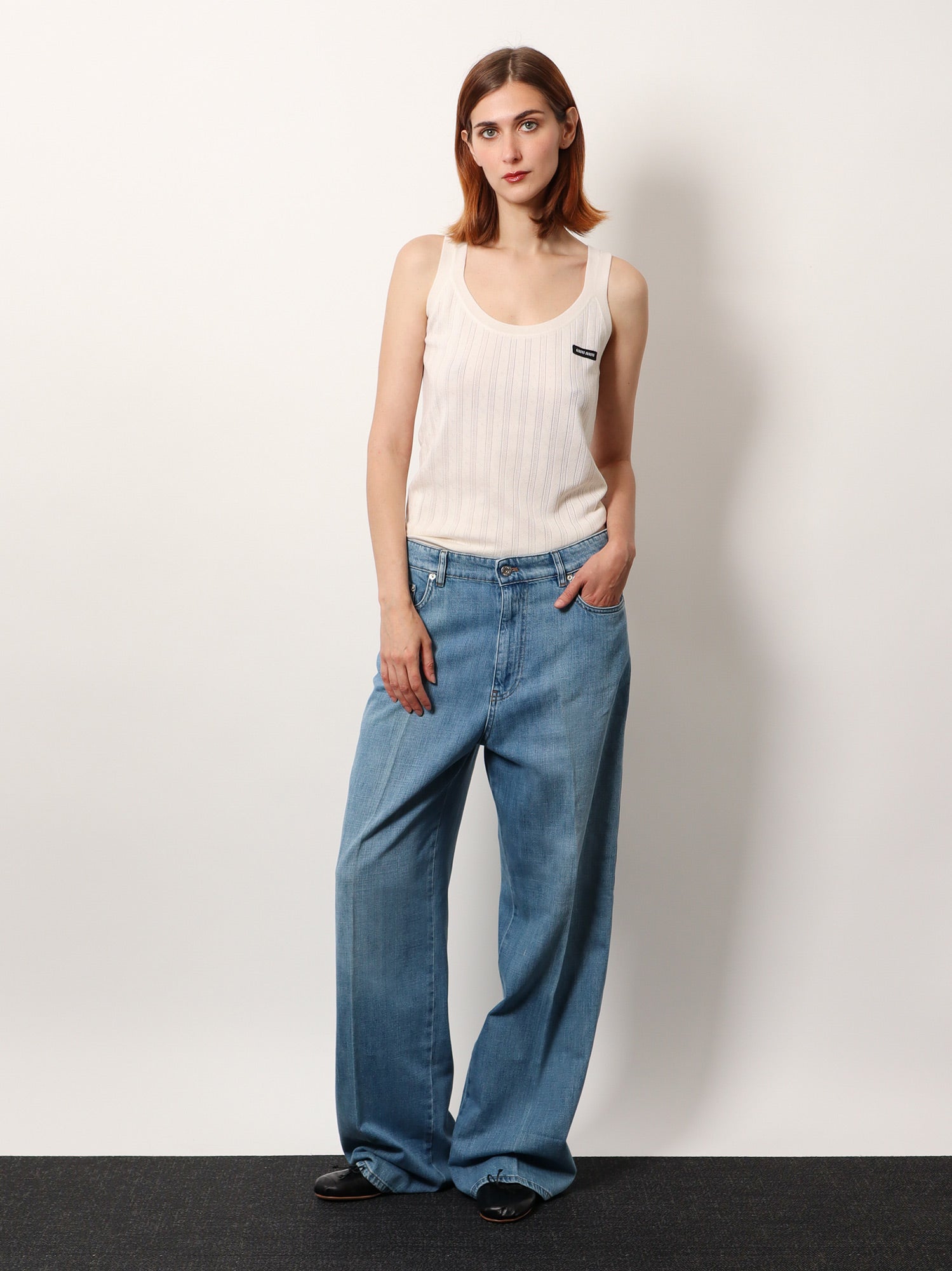 カシミア アンド シルク トップ