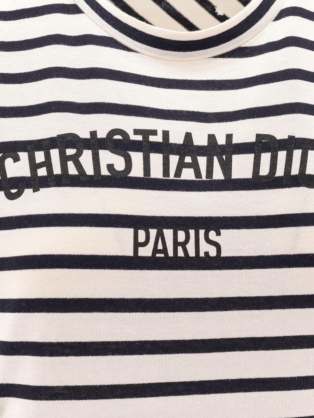 コットン ストライプ Tシャツ