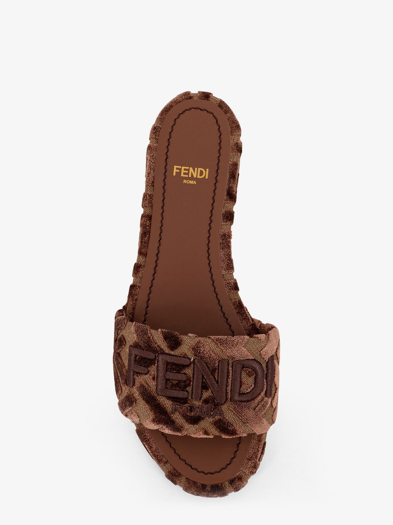フェンディ ベルベット スライド