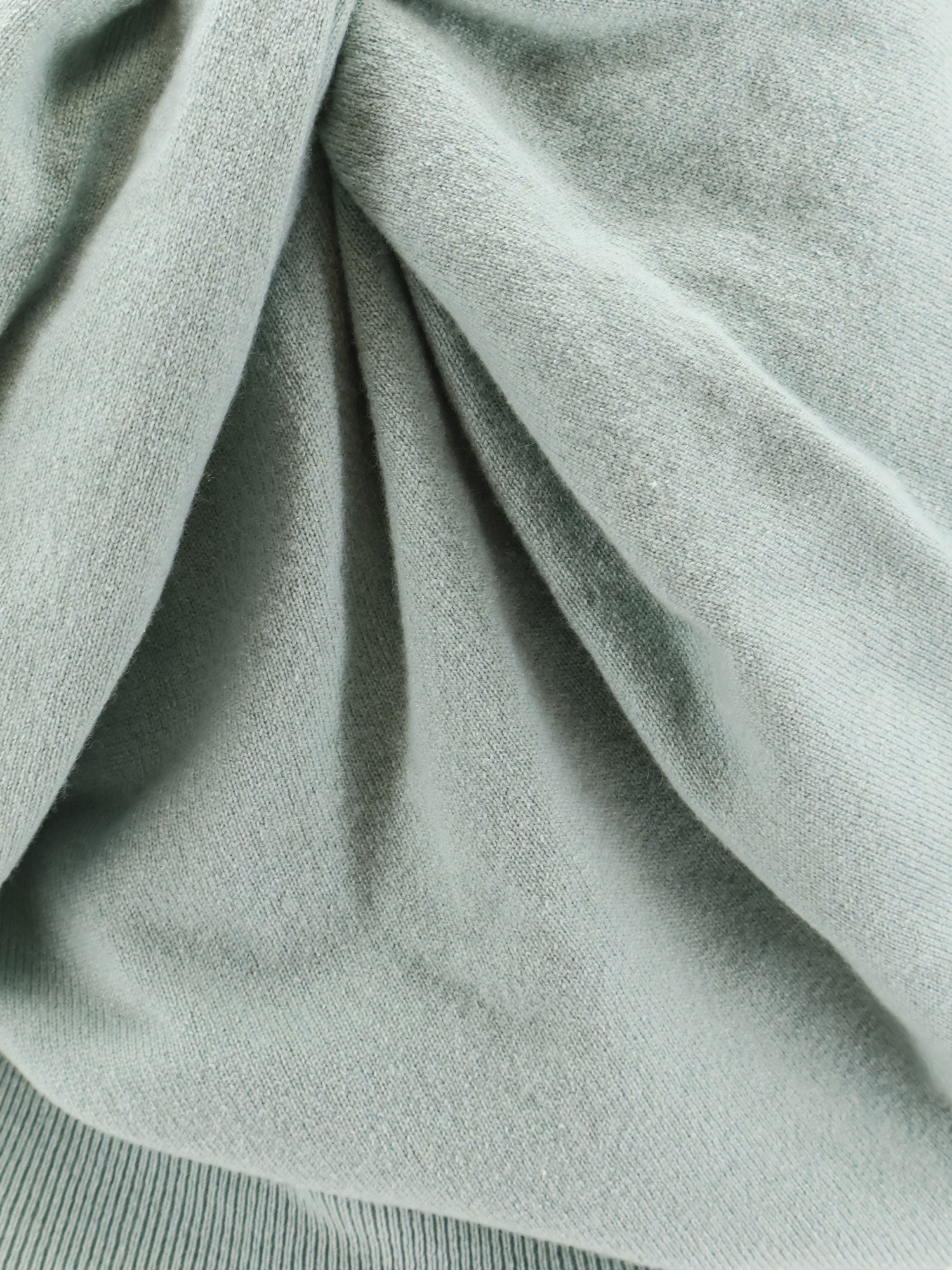 'Wool, silk and cashmere sweater'