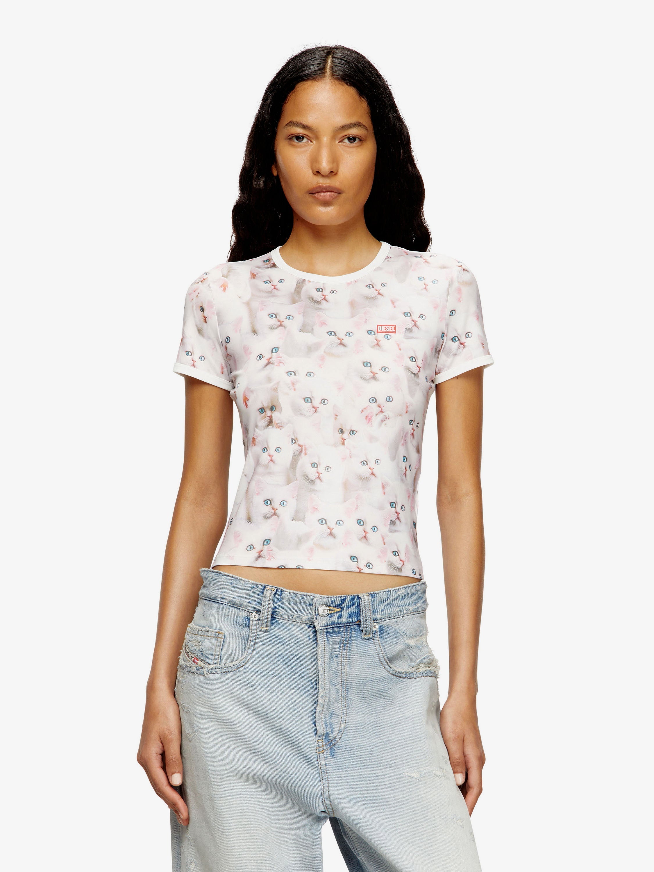 ストレッチ ファブリック Tシャツ