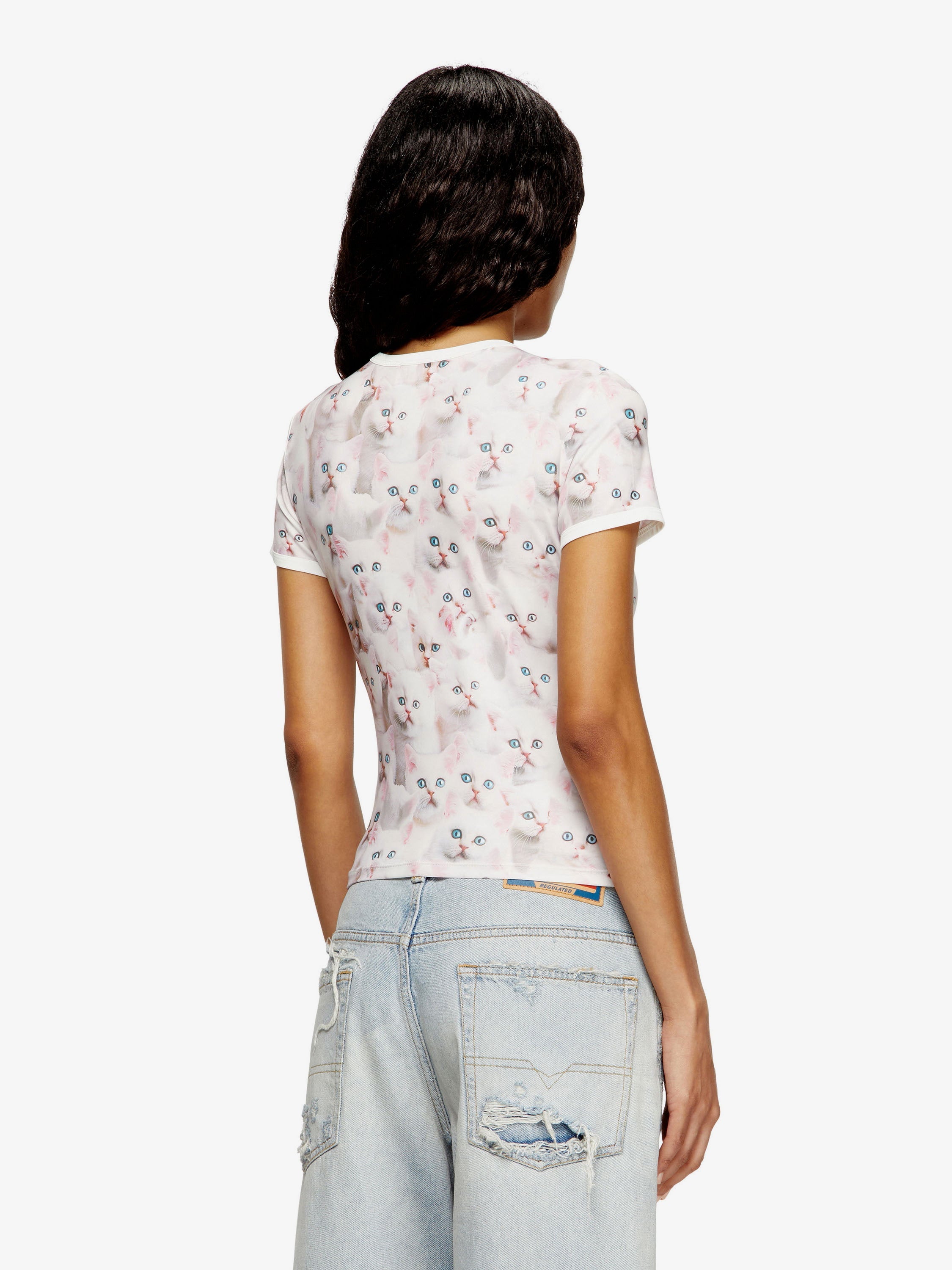 ストレッチ ファブリック Tシャツ