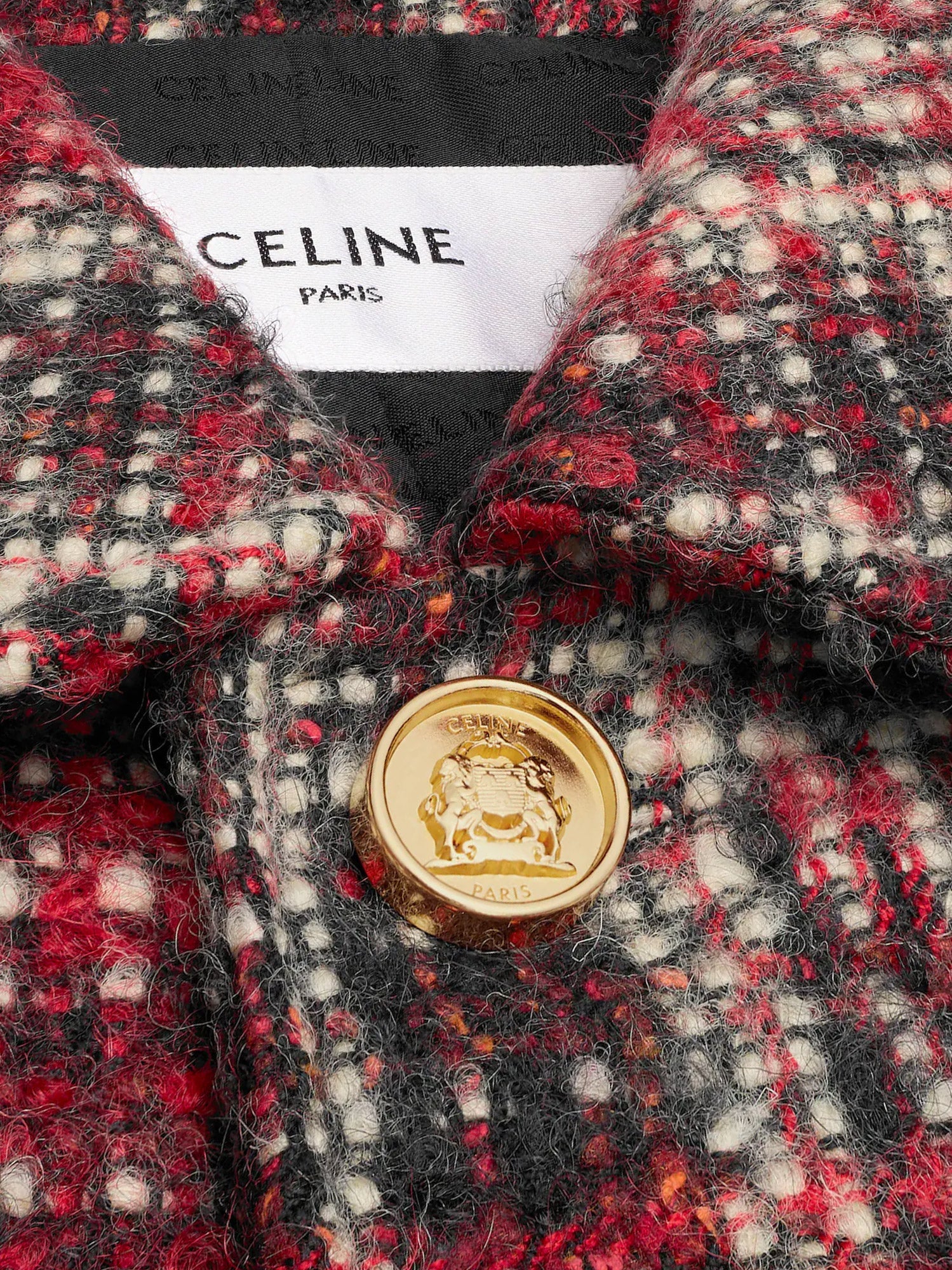 'Madras wool, cotton and mohair blazer'