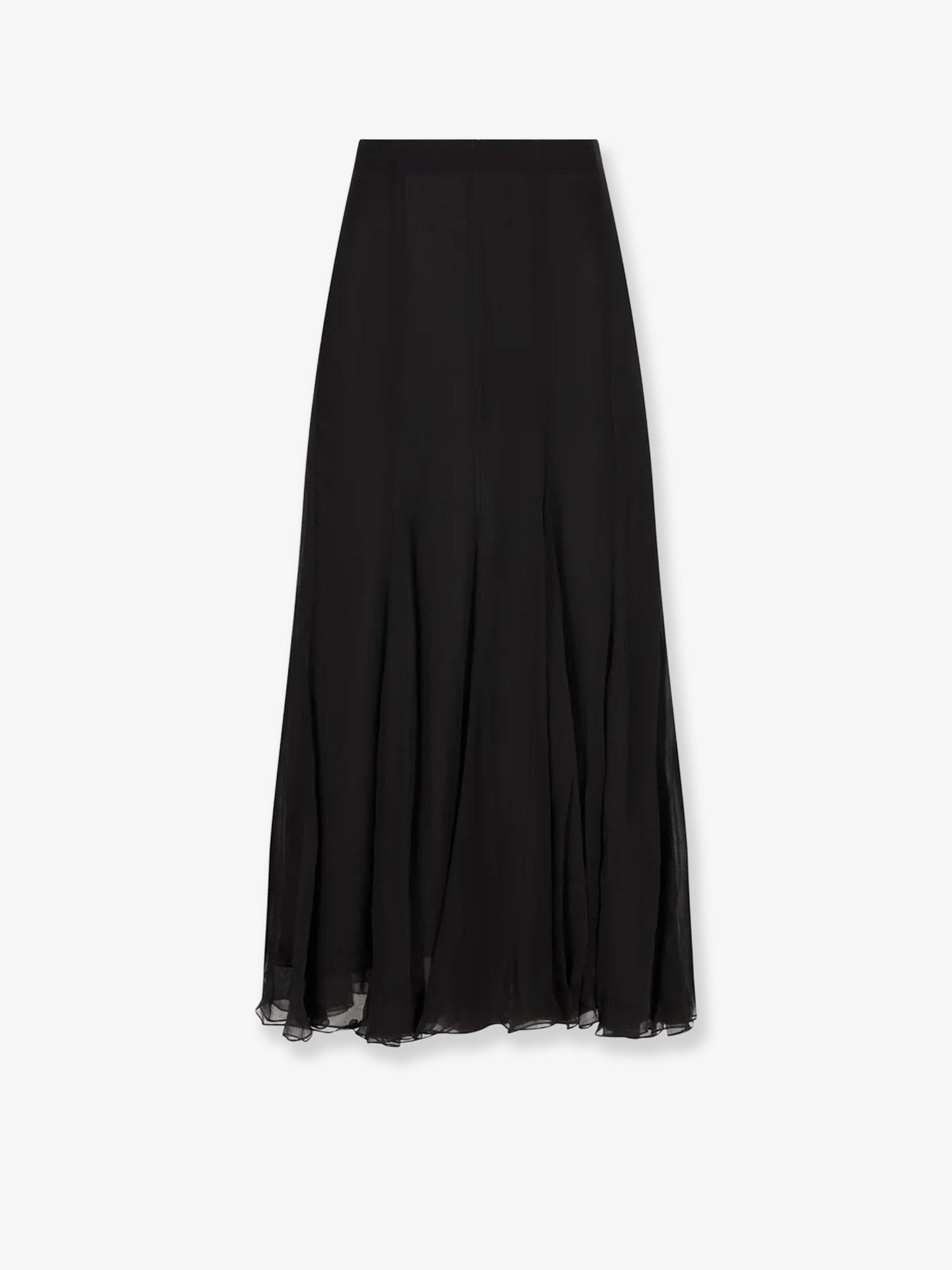 ロング シルク スカート