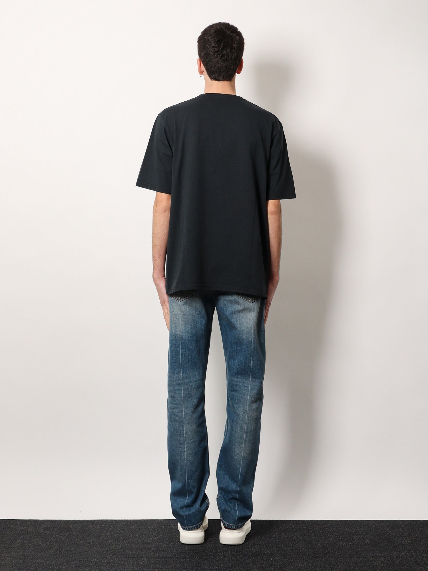 コットン Tシャツ ウィズ フロンタル アイコニック スカル