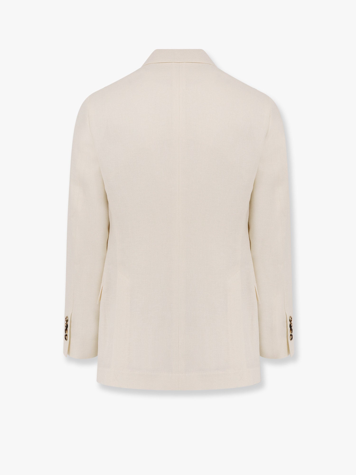'Linen, silk and wool blazer'