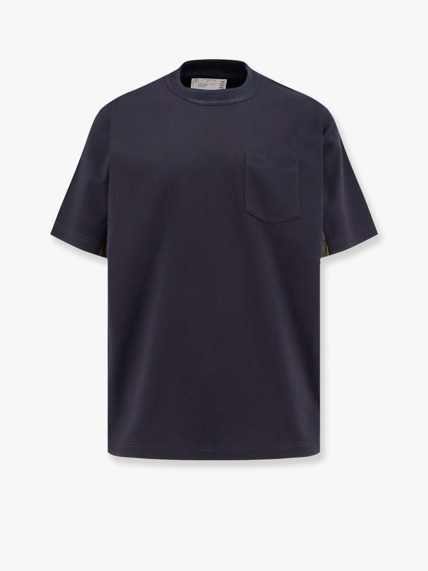 コットン Tシャツ ウィズ ナイロン インサート