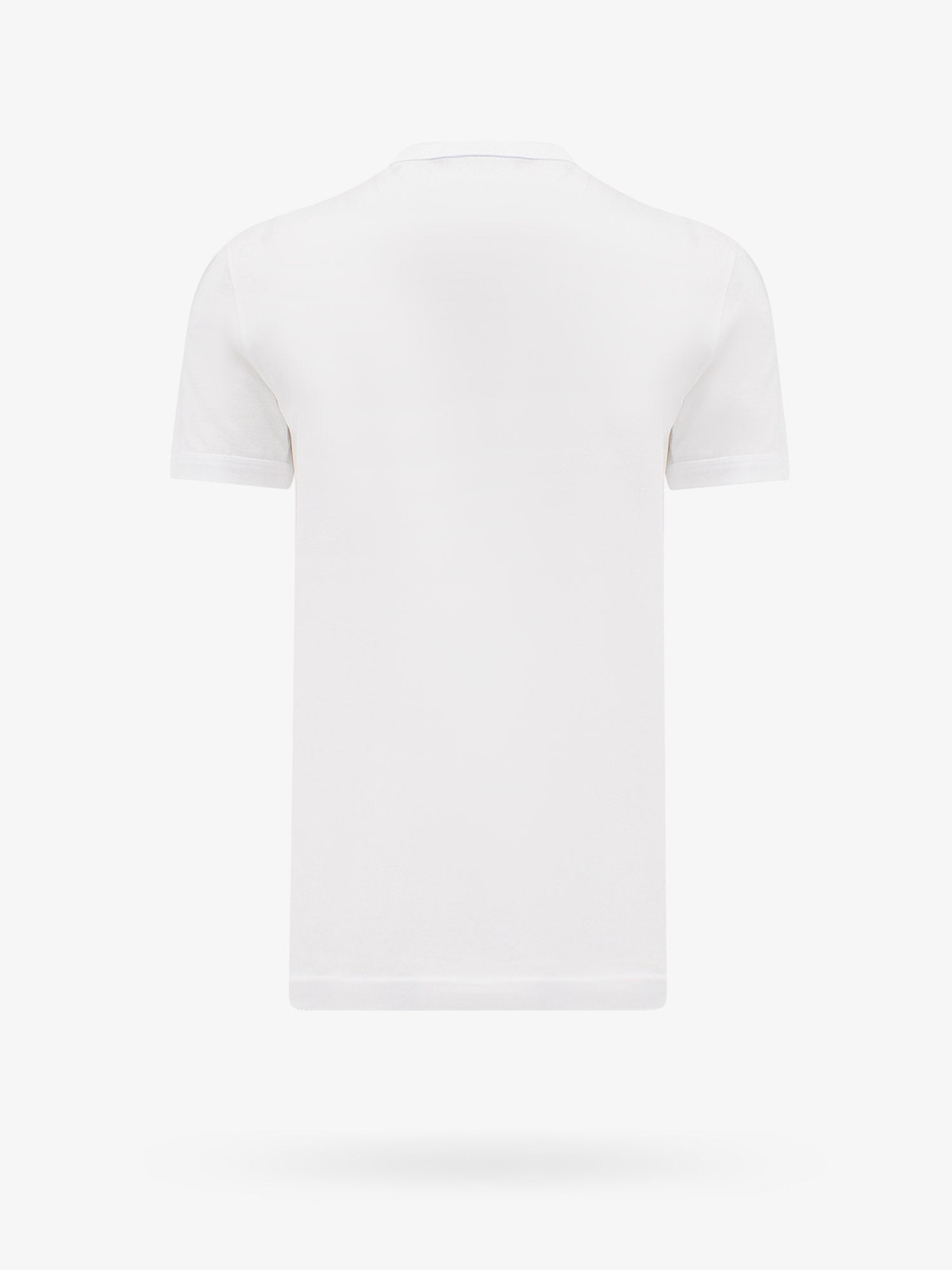コットン Tシャツ ウィズ メタル ロゴ パッチ