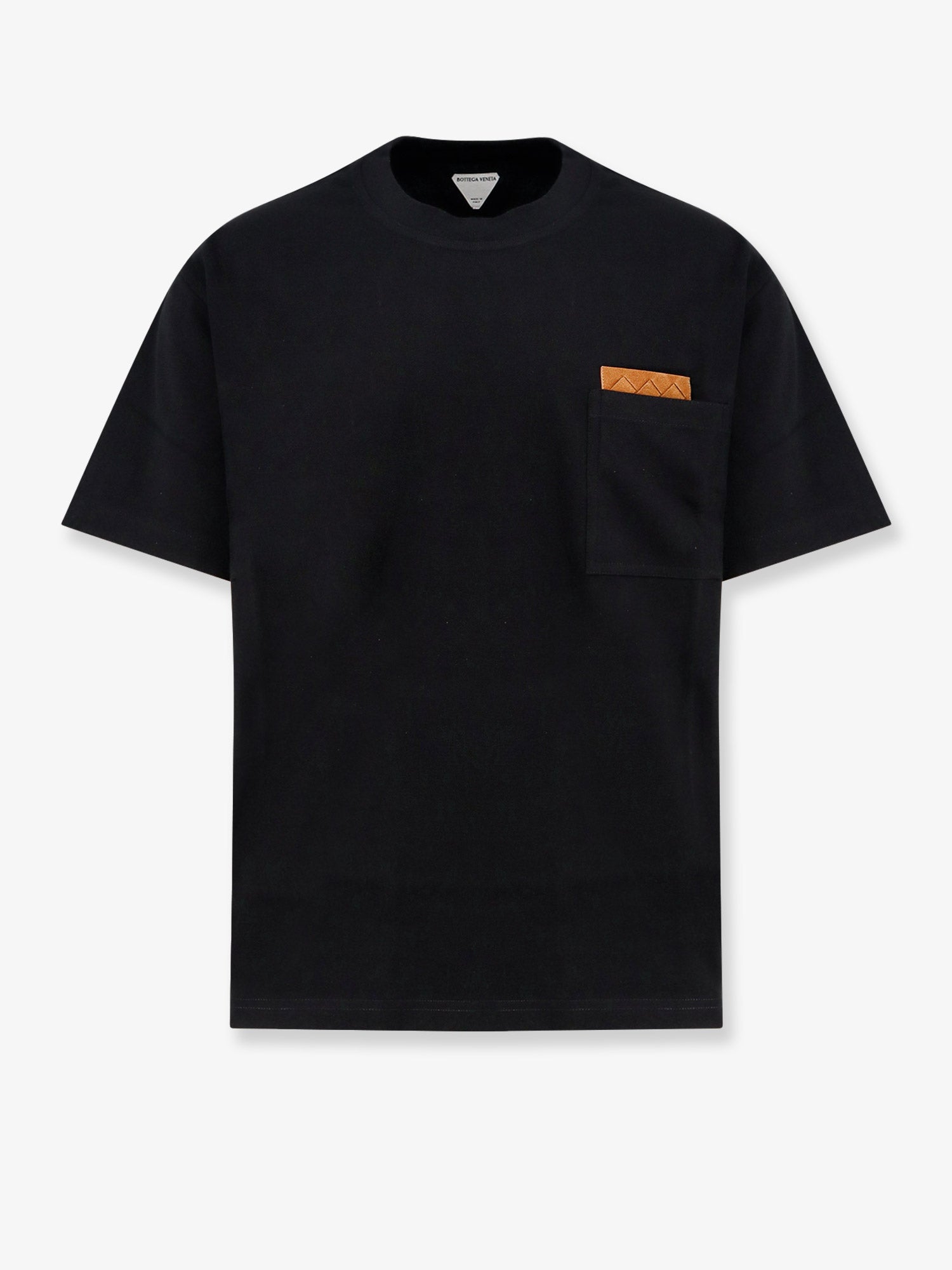 コットン Tシャツ ウィズ イントレチャート ディテール