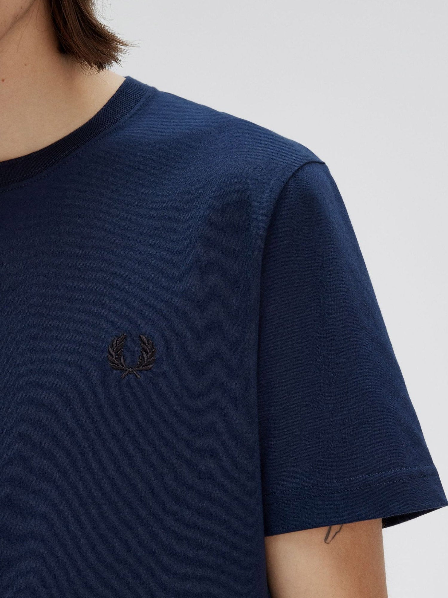 コットン Tシャツ ウィズ ロゴ エンブロイダリー