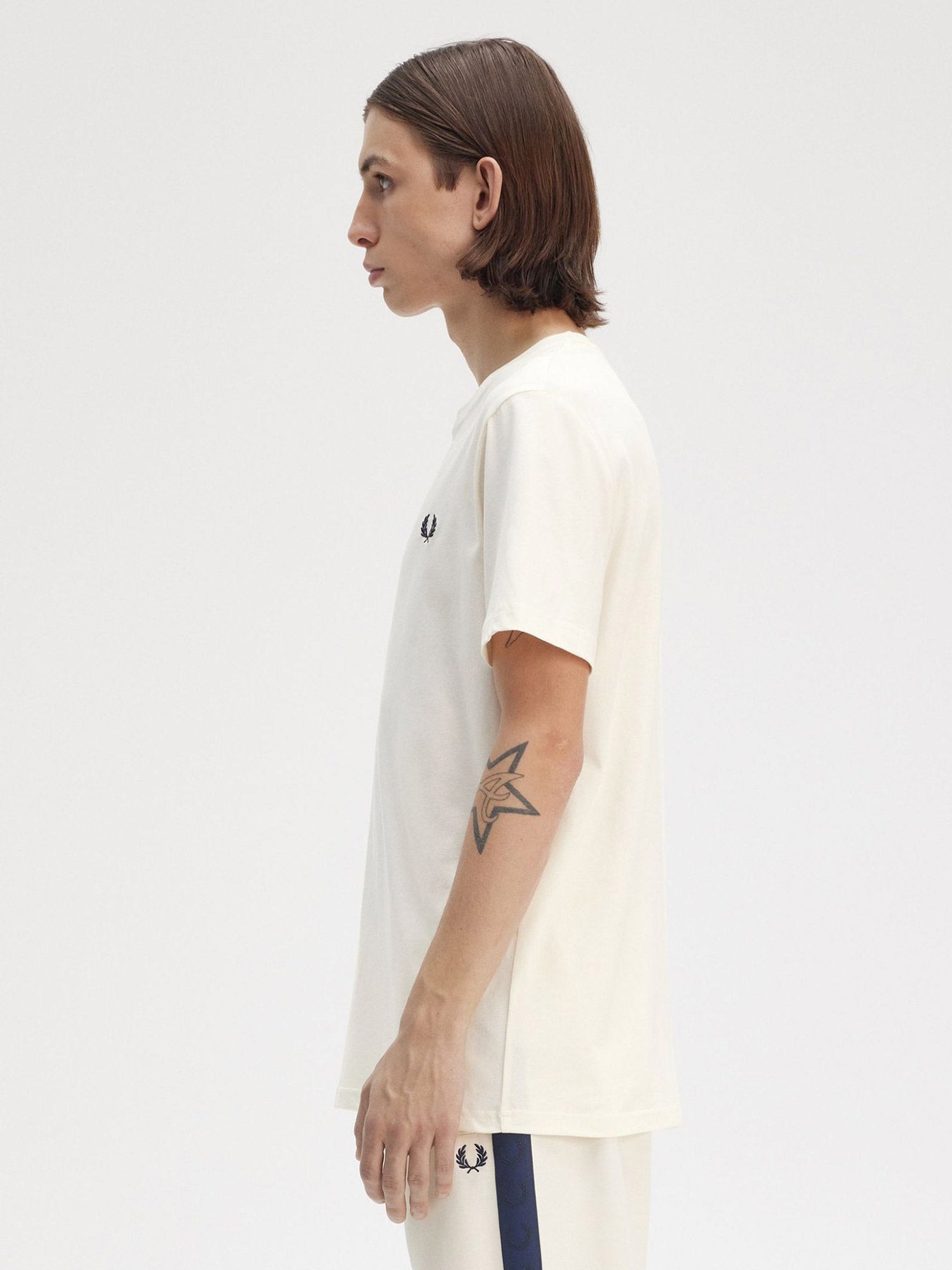 コットン Tシャツ ウィズ ロゴ エンブロイダリー