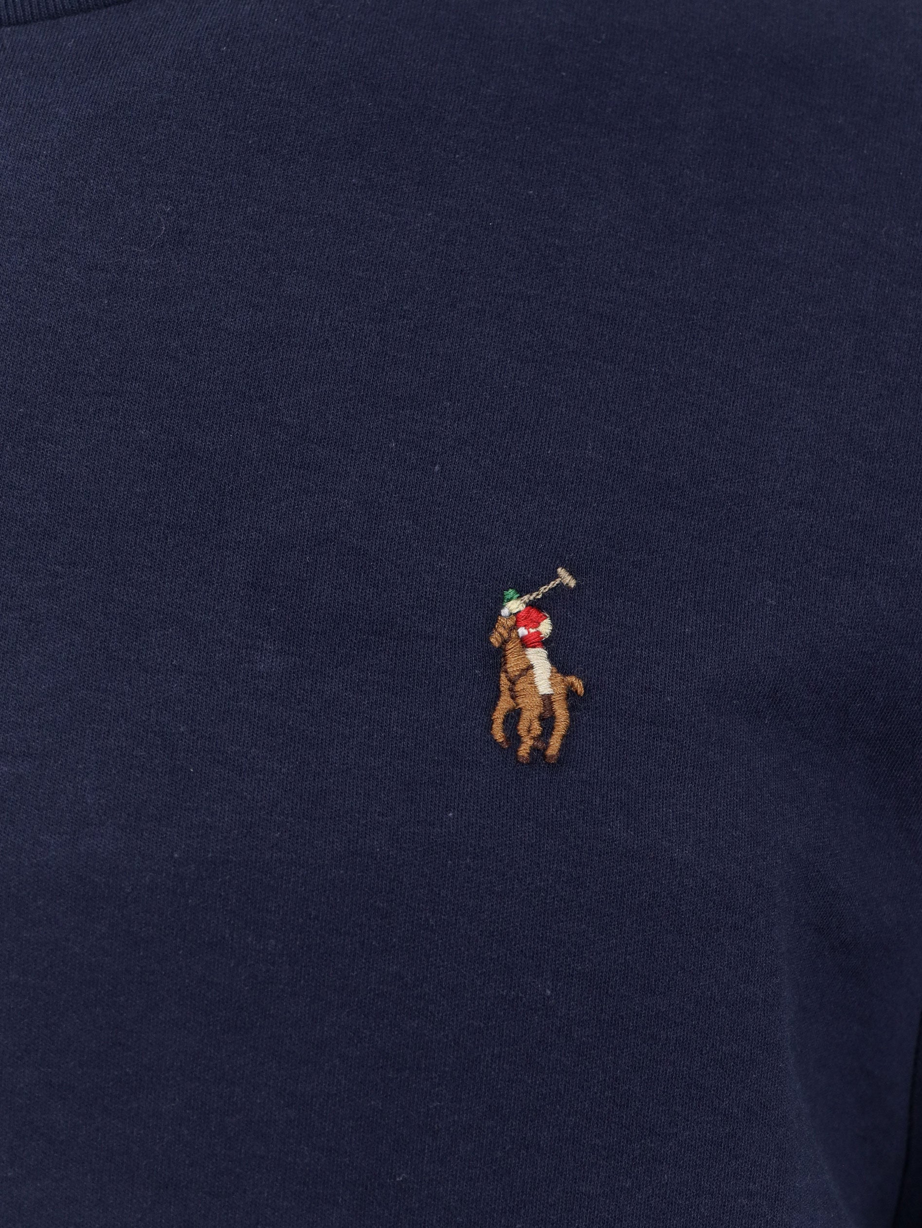 コットン Tシャツ ウィズ ロゴ エンブロイダリー