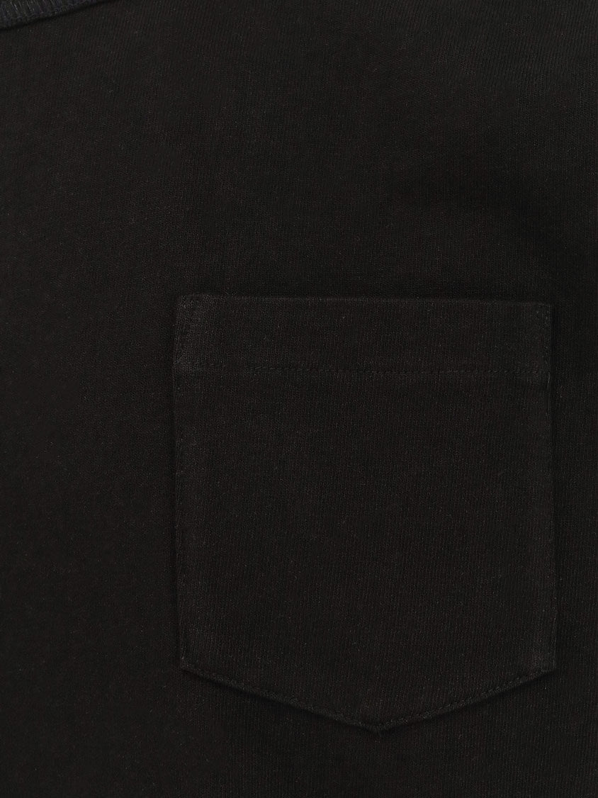コットン Tシャツ ウィズ ナイロン インサート