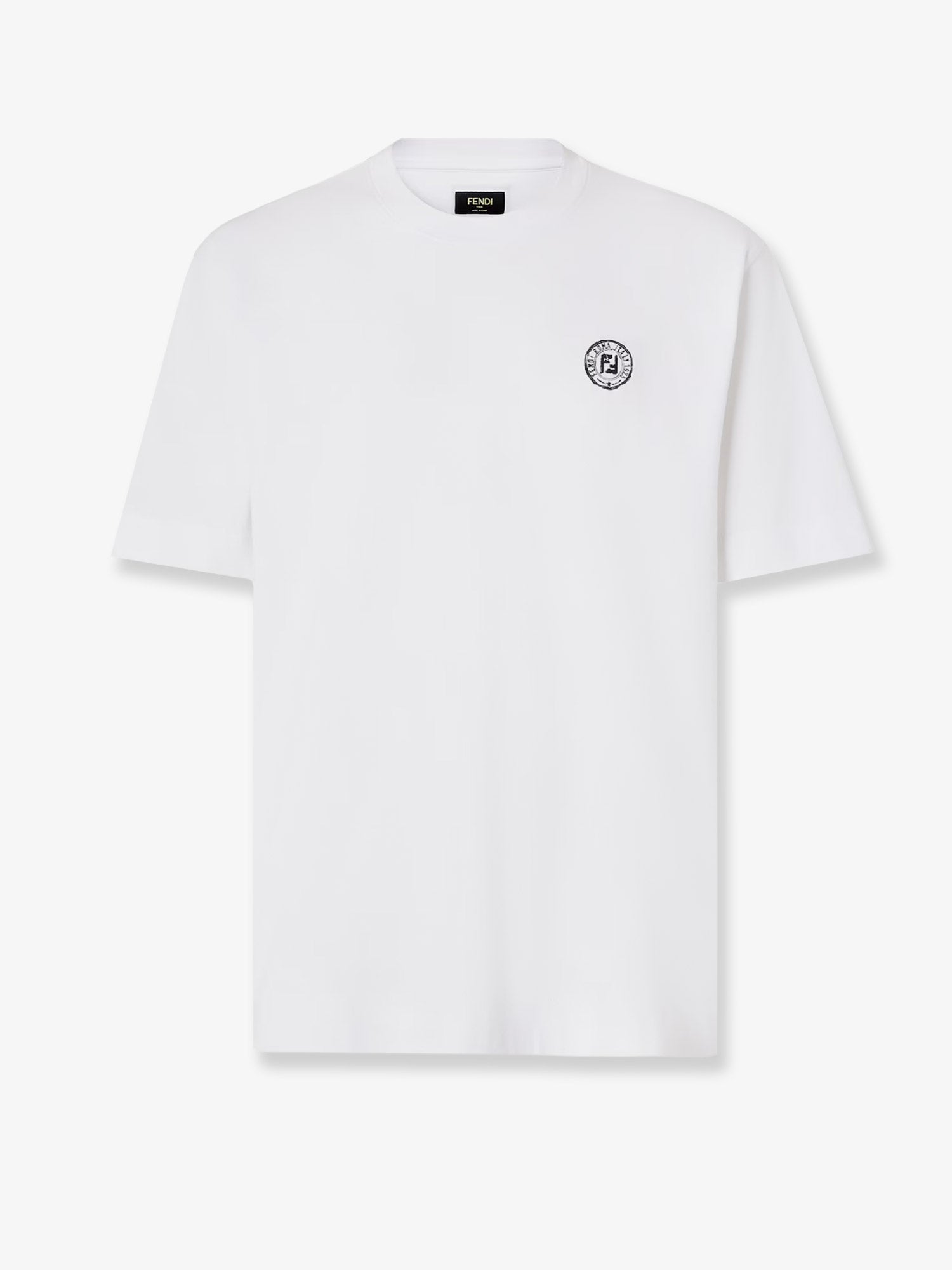 コットン Tシャツ ウィズ FF エンブロイダリー