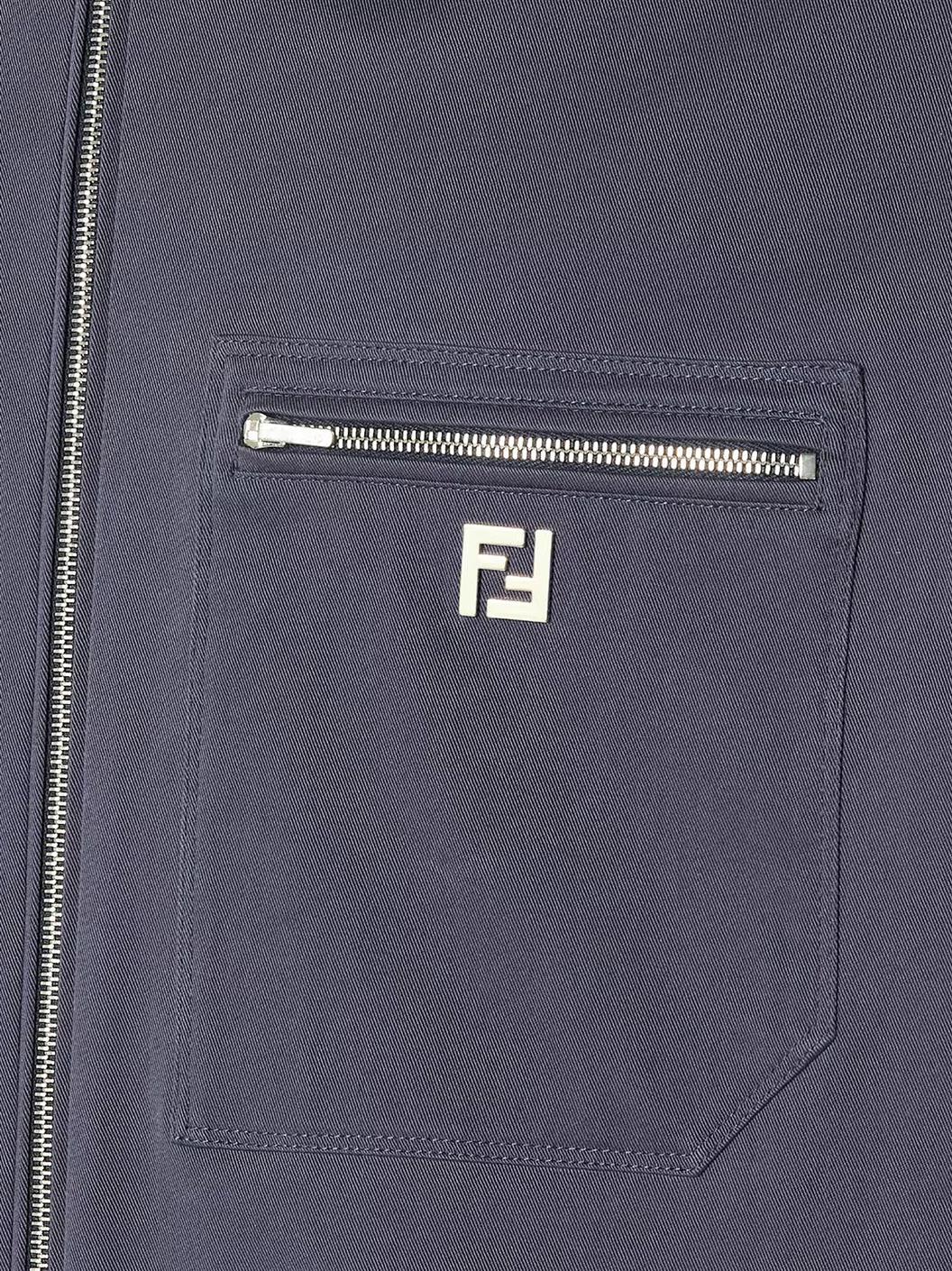 コットン ジャケット ウィズ FF ディテール