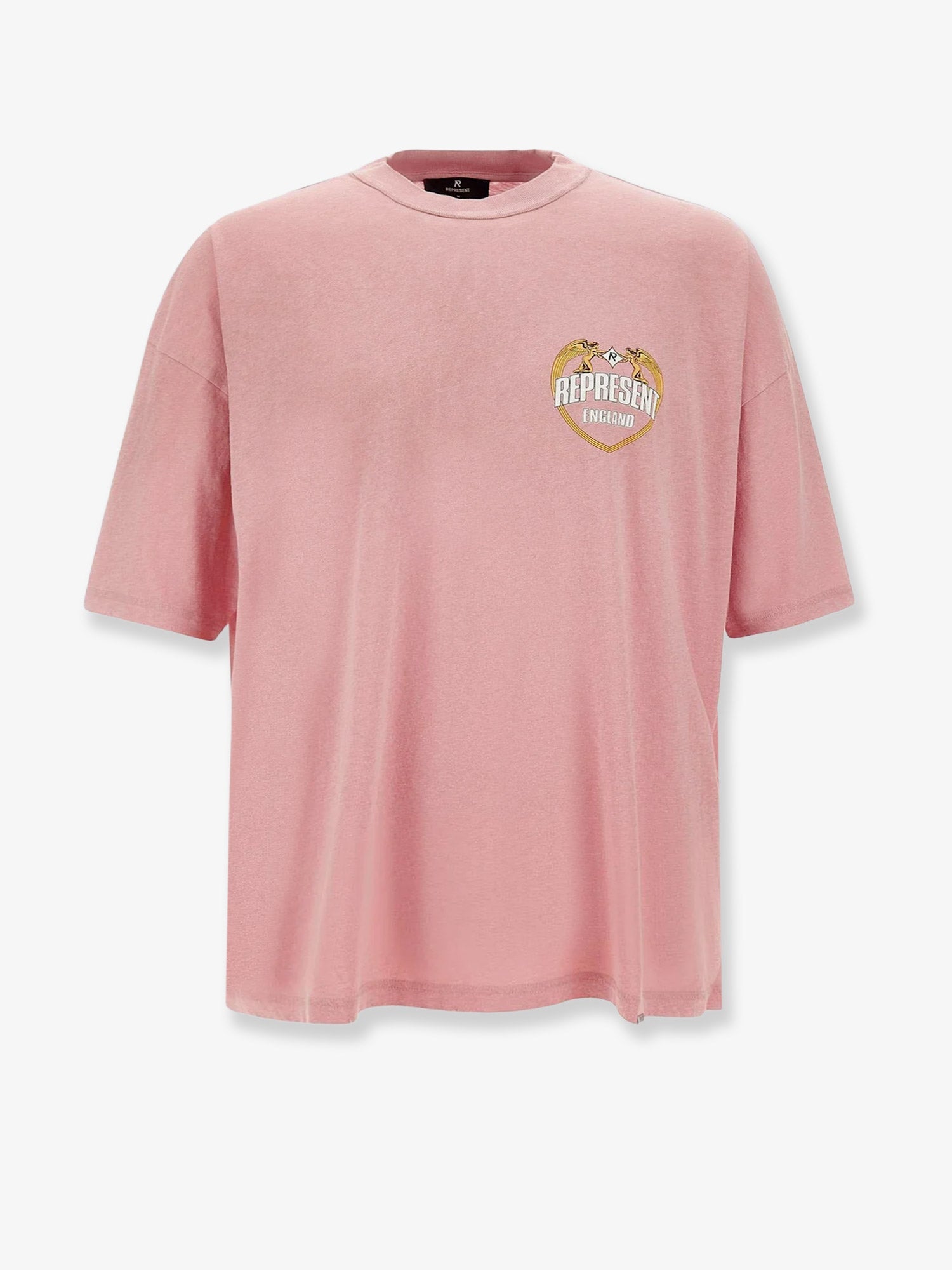 コットン Tシャツ ウィズ ディストレス エフェクト