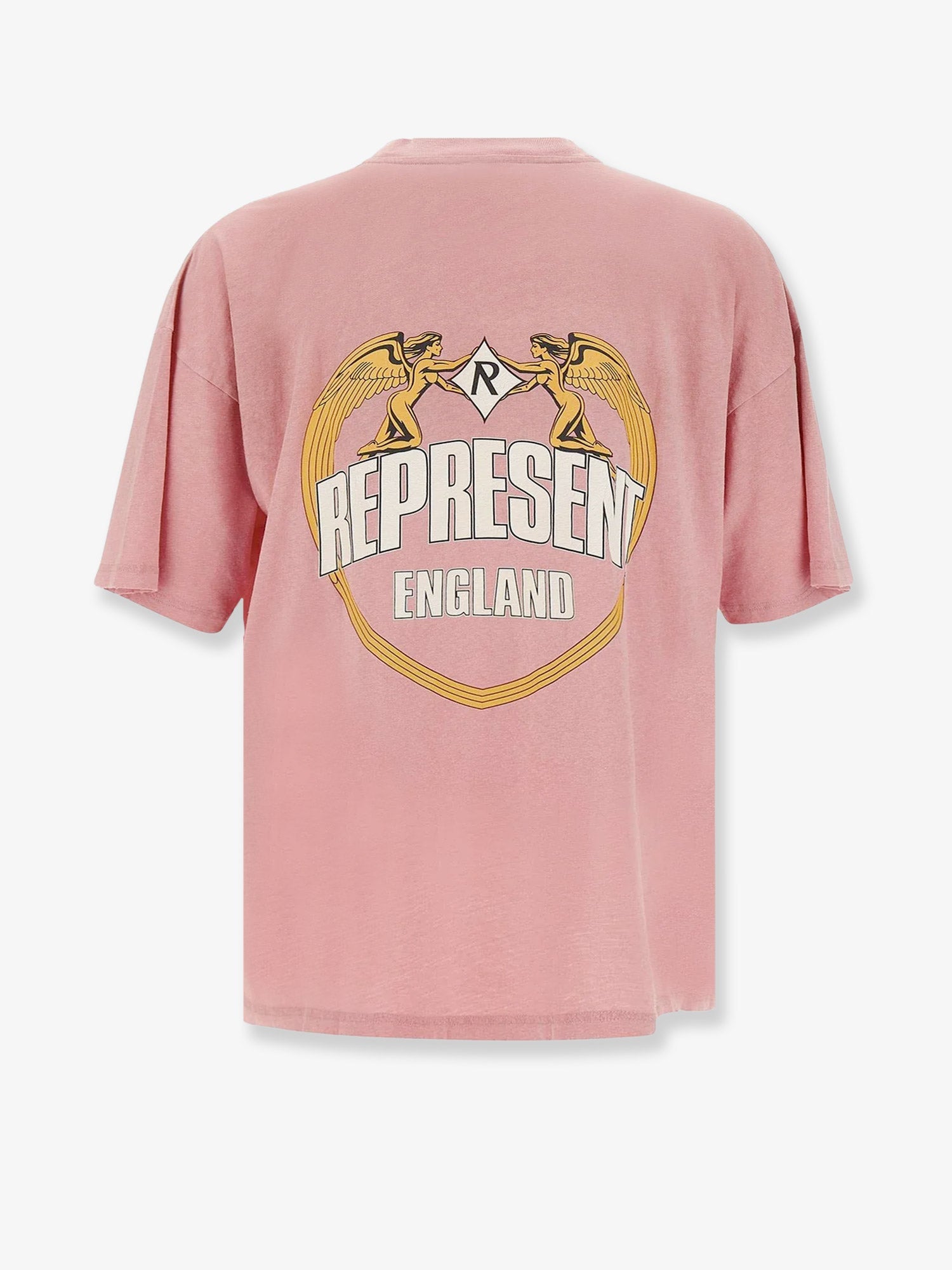 コットン Tシャツ ウィズ ディストレス エフェクト