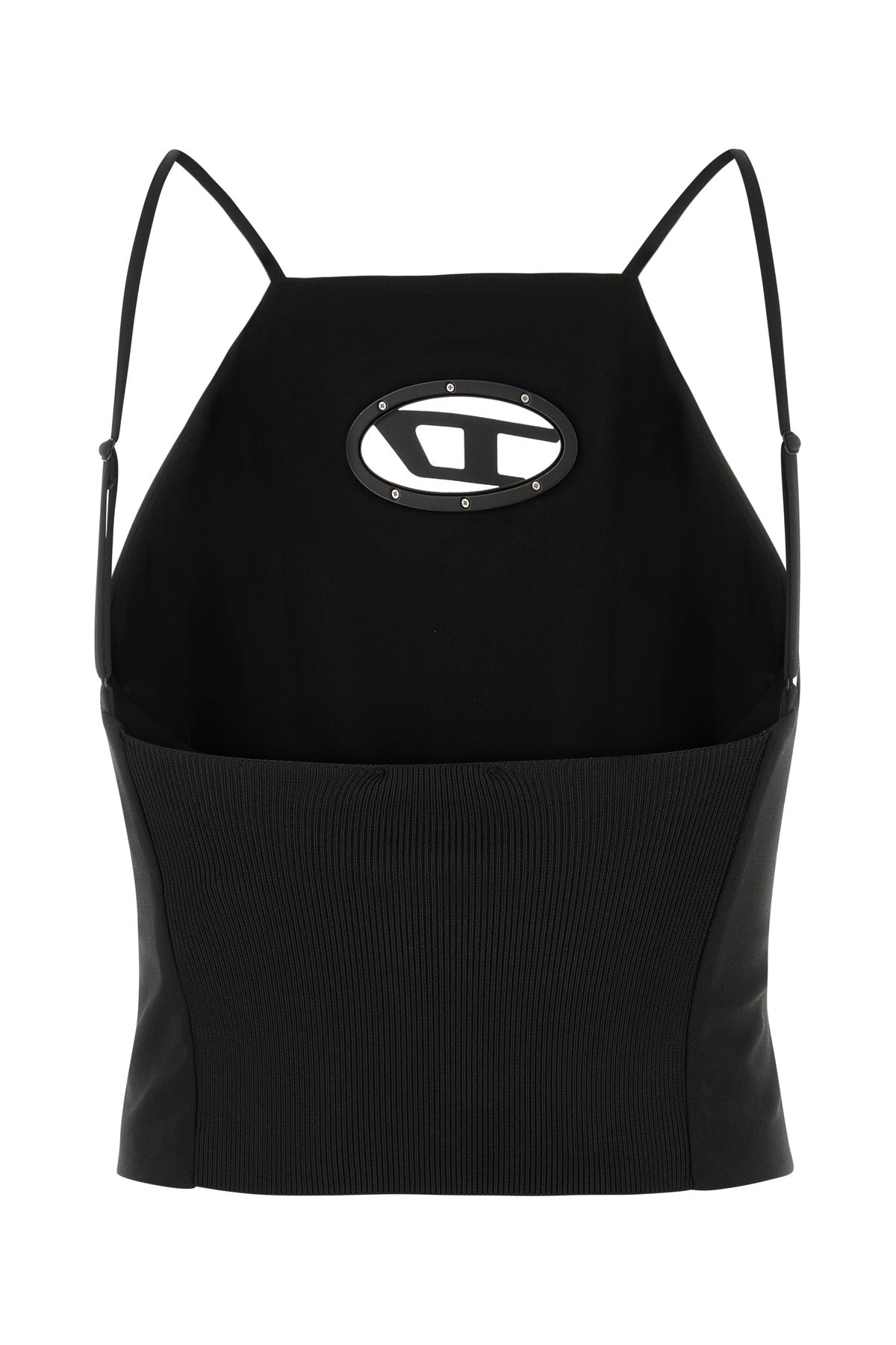 ブラック ストレッチ ブレンド トップ