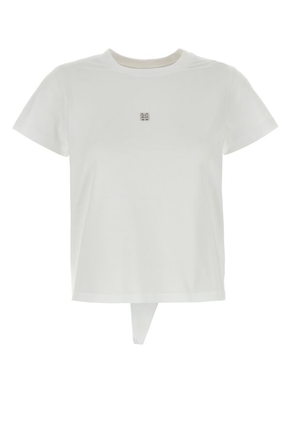 ホワイト コットン Tシャツ