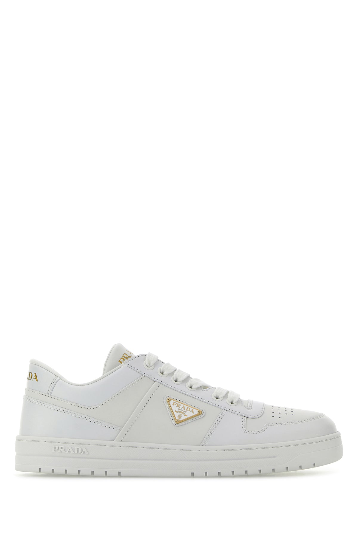 PRADA（プラダ） セール】プラダ☆ロゴプリントレザースニーカー☆1E621M (PRADA