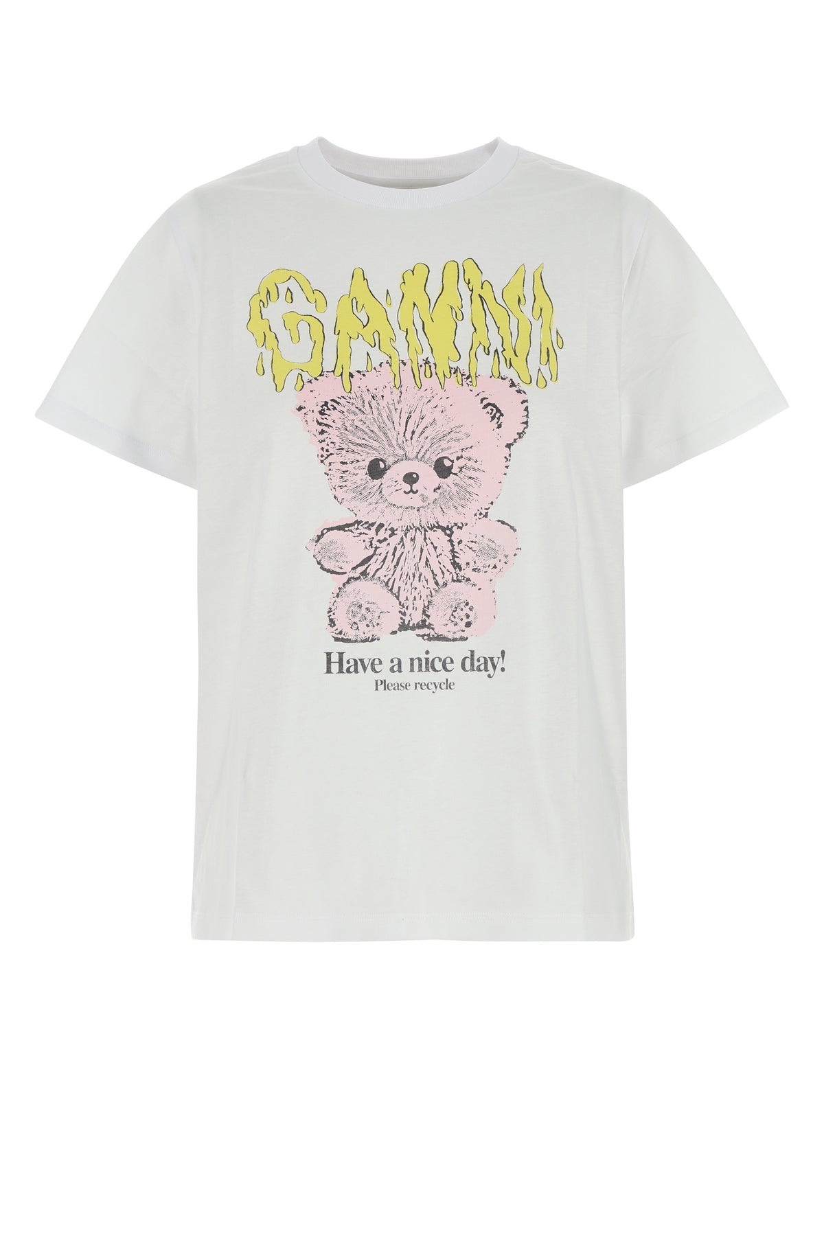 ホワイト コットン Tシャツ