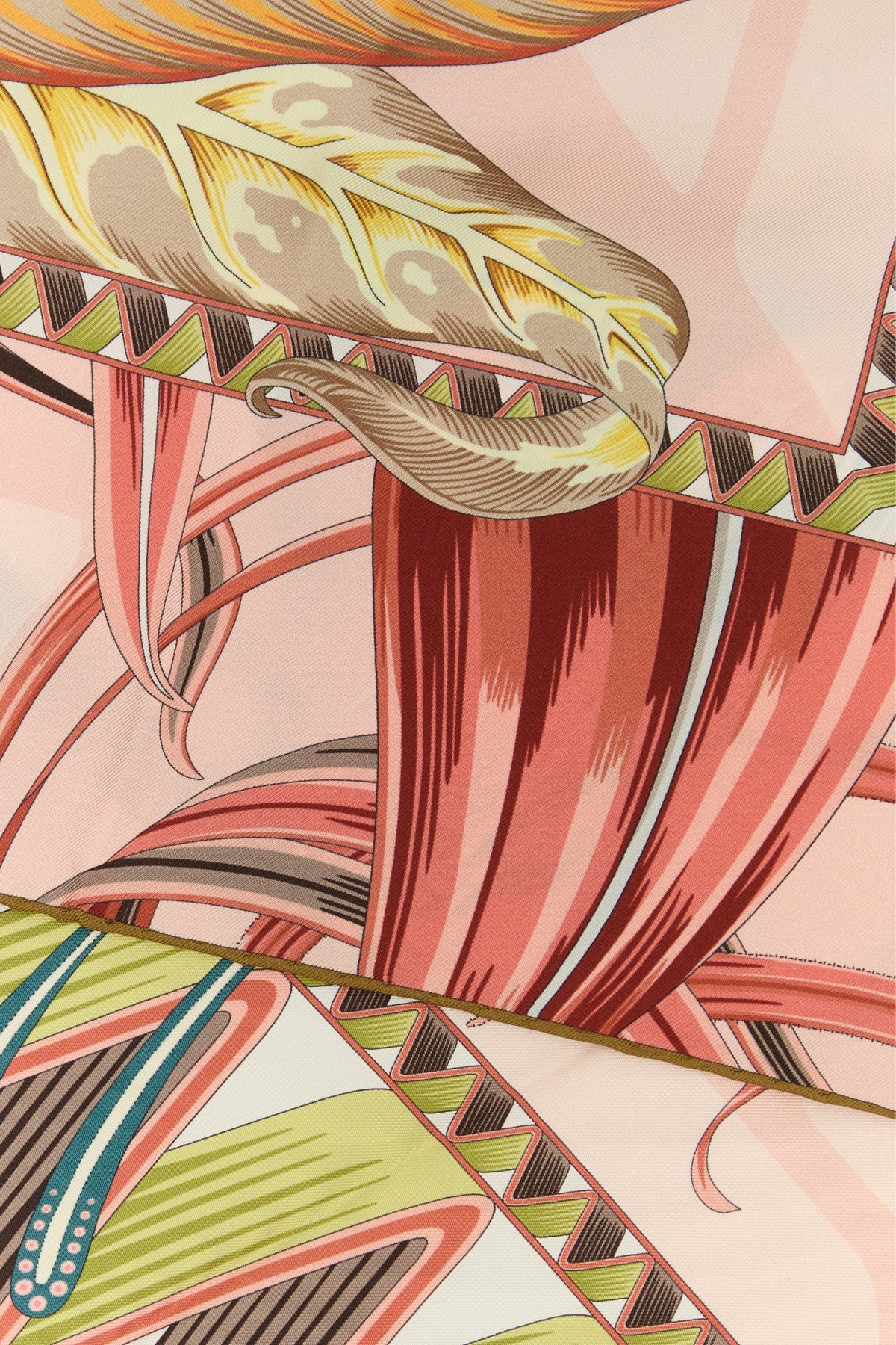 プリント スカーフ