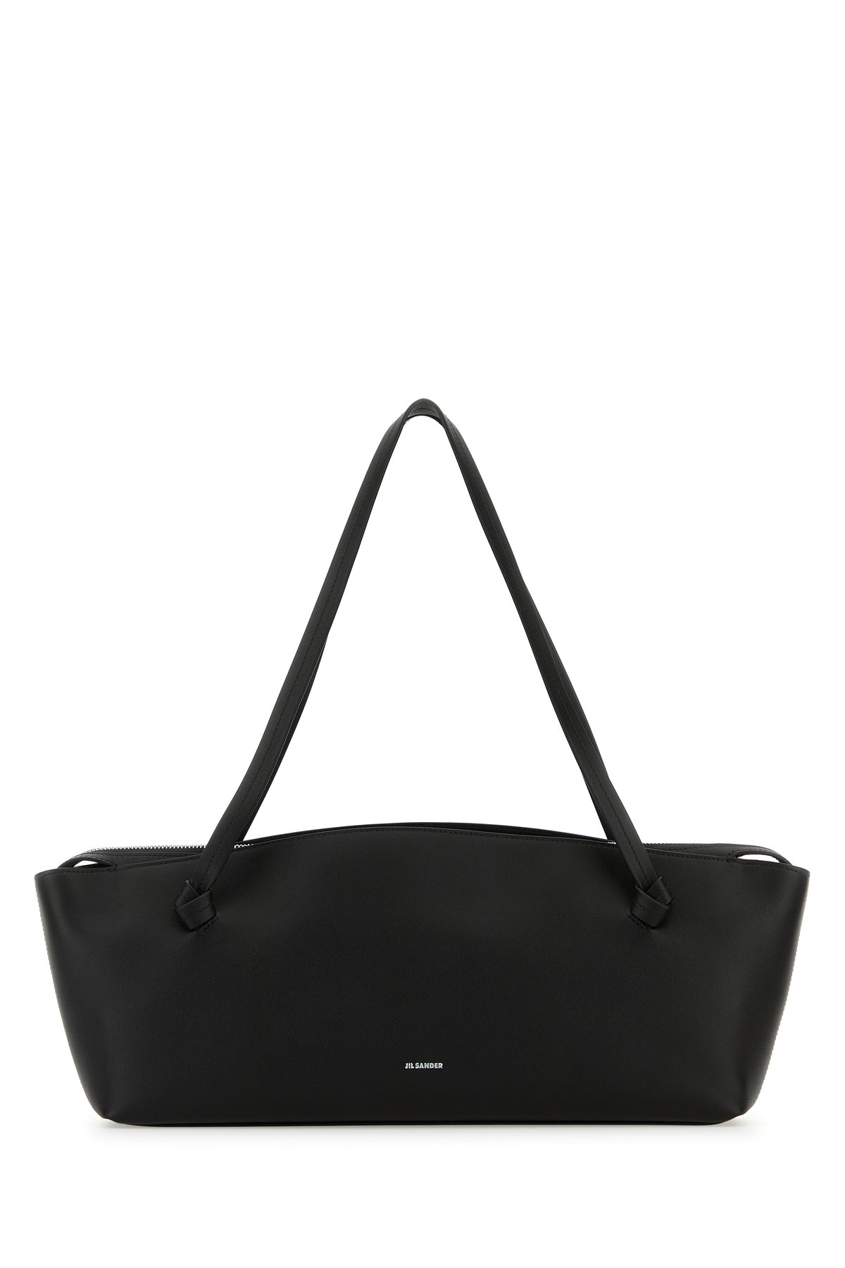 【関税込】◆JIL SANDER ジルサンダー◆ノット ショルダーバッグ Jil Sander/ジルサンダー｜ブラック レザー ノット ショルダー