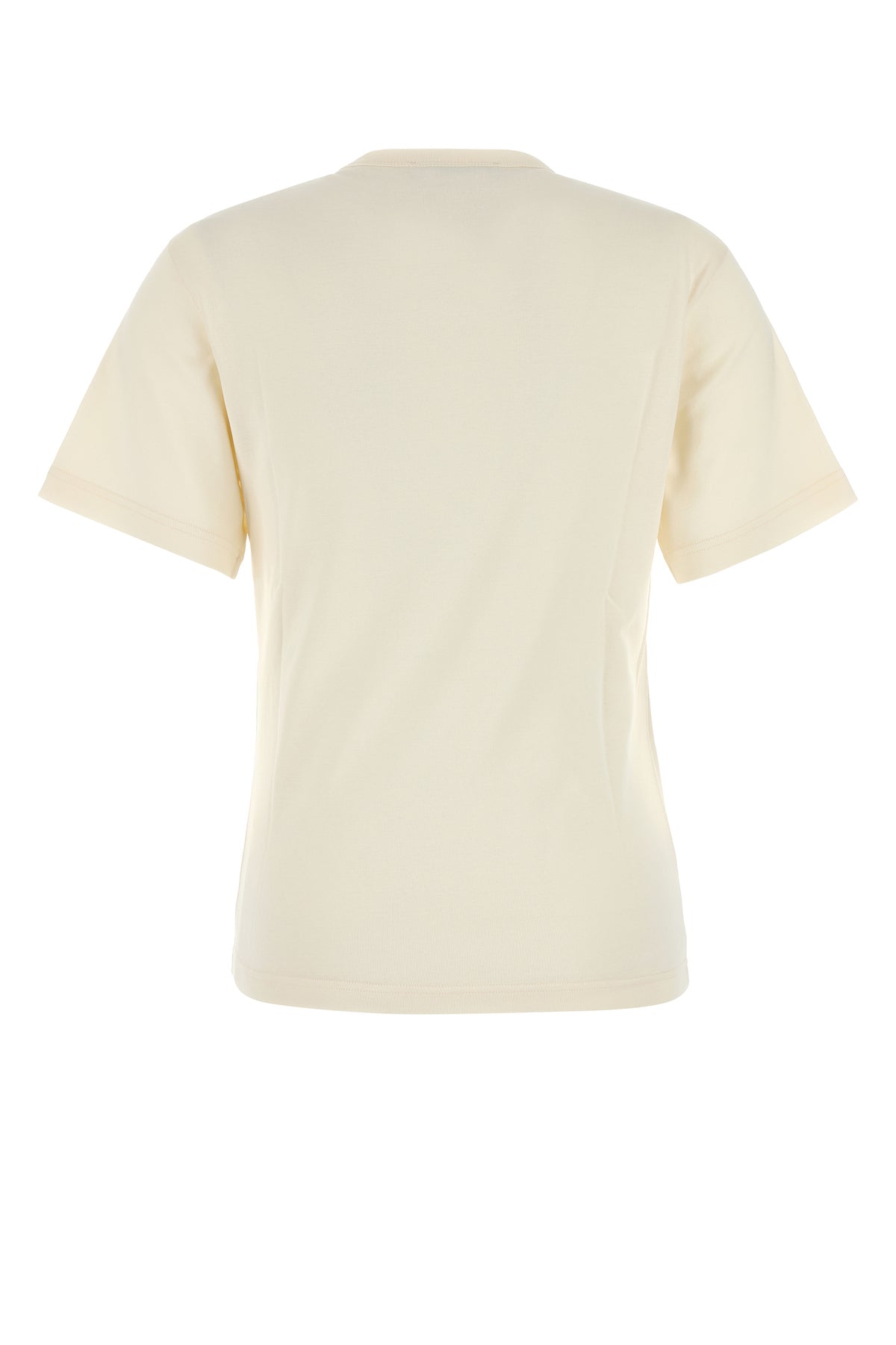 クリーム コットン Tシャツ