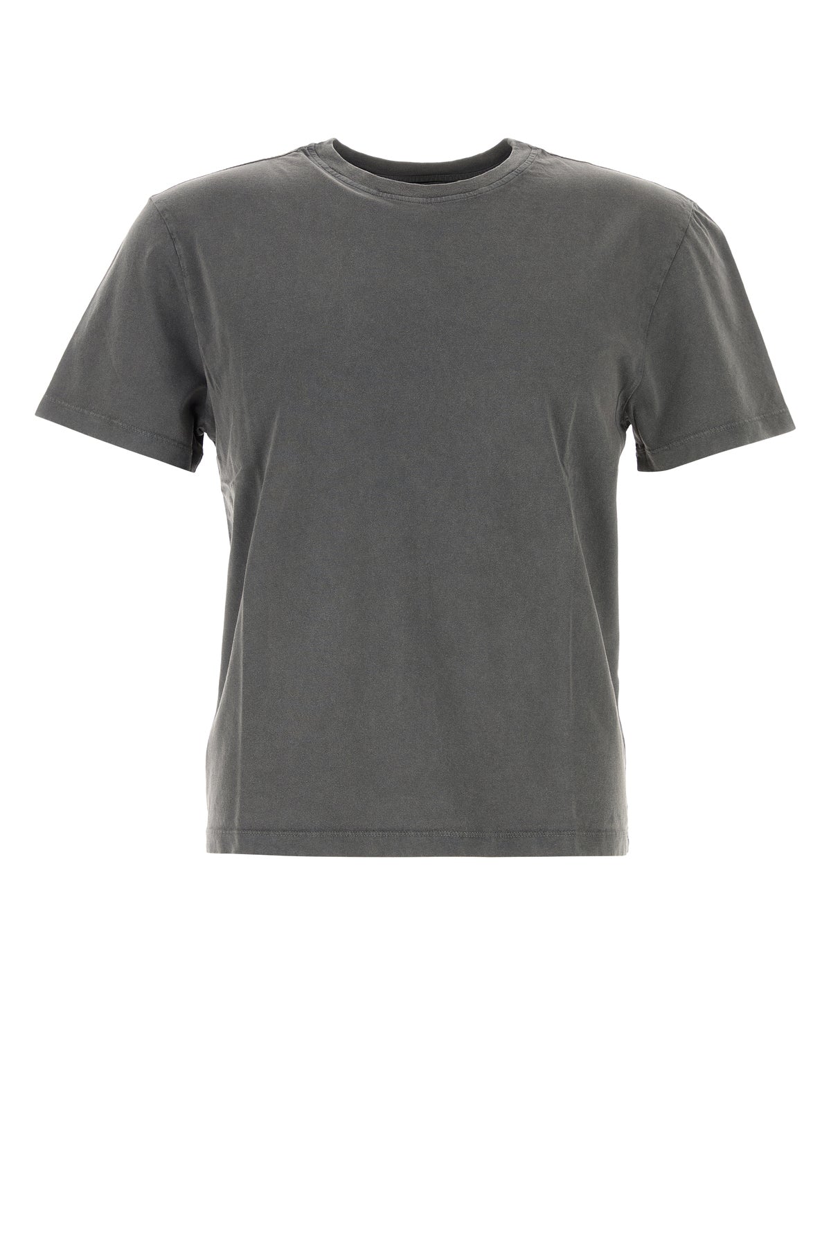 グレー コットン Tシャツ