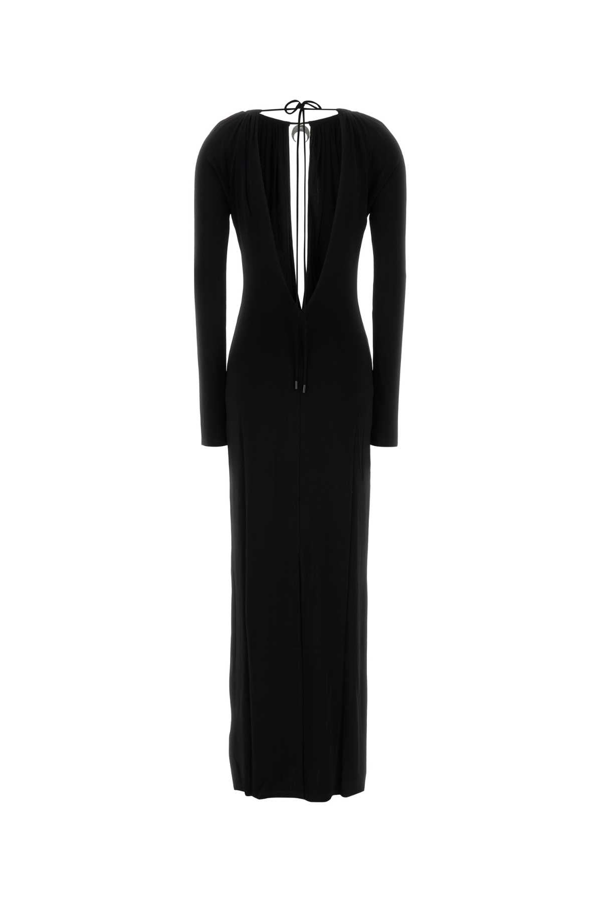 ドレープ ジャージ LS ロング ドレス