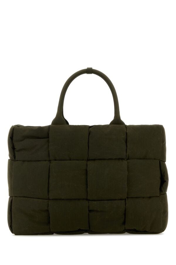 BOTTEGA VENETA グリーン エコバッグ 未使用 ボッテガ ヴェネタ BOTTEGA VENETA スモールカセット