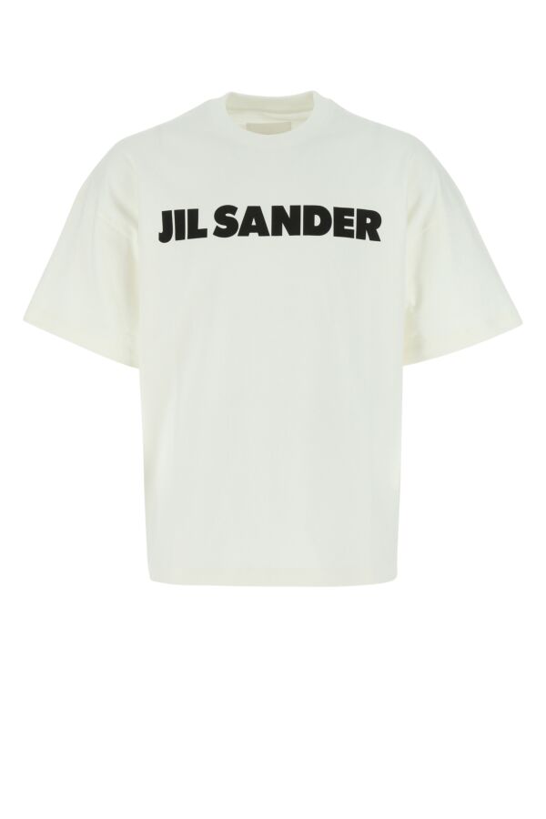 アイボリー コットン オーバーサイズ Tシャツ