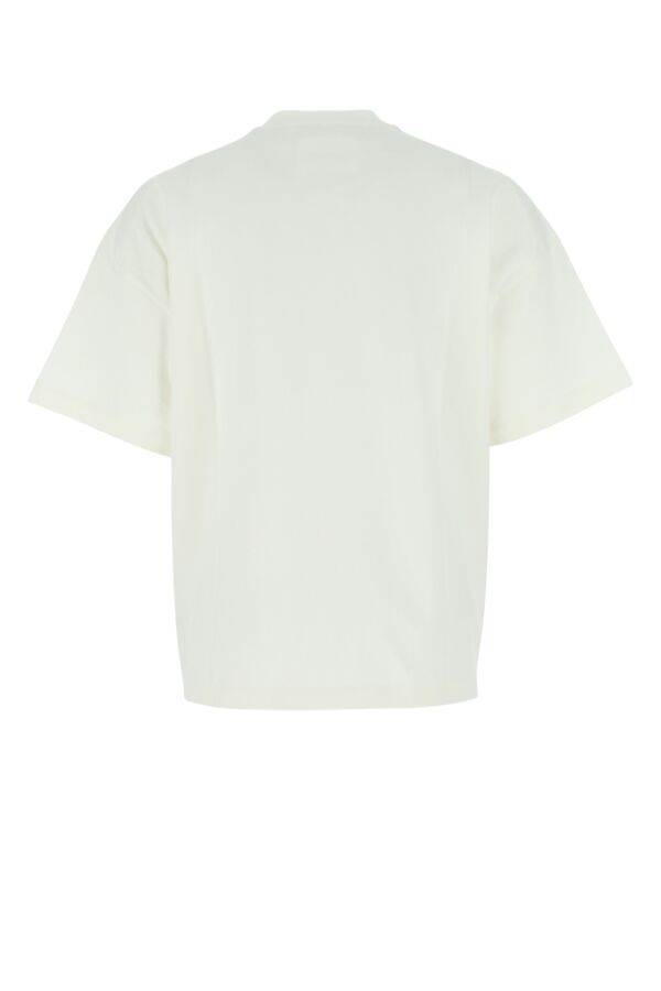 アイボリー コットン オーバーサイズ Tシャツ