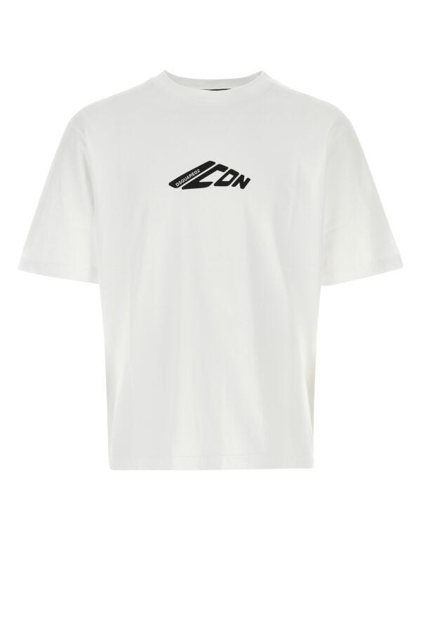 ホワイト コットン Tシャツ