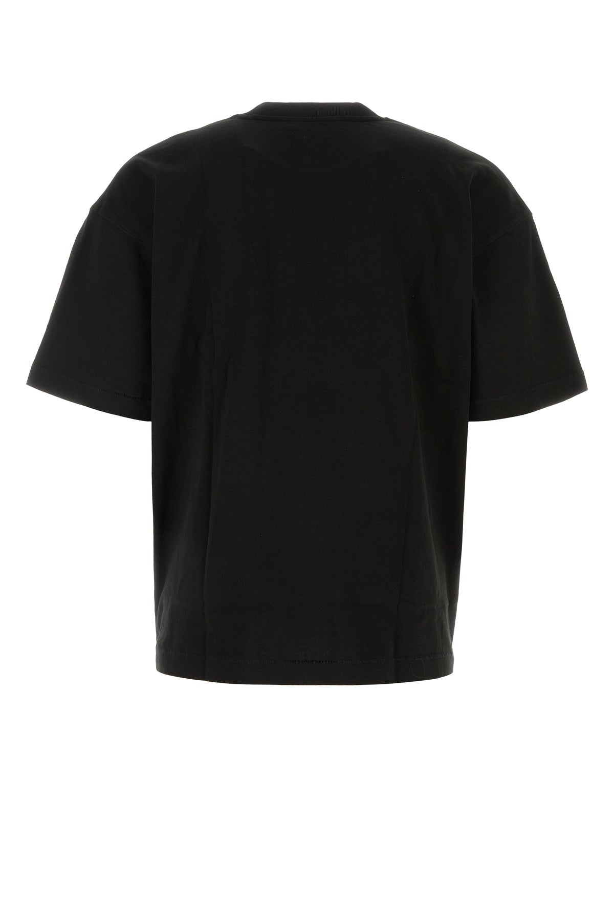 ブラック コットン オーバーサイズ Tシャツ